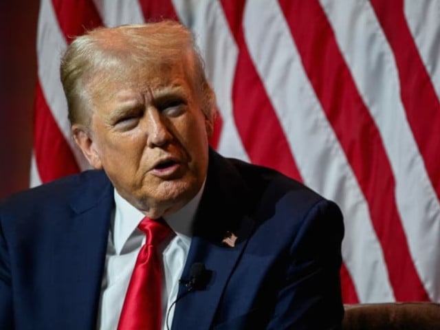 republican presidential nominee and former u s president donald trump speaks on a panel of the national association of black journalists nabj convention in chicago illinois us july 31 2024 photo reuters